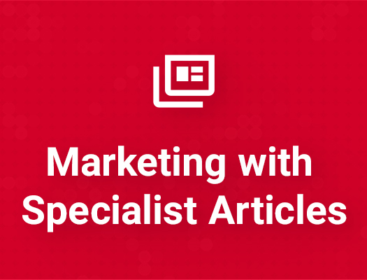 marketing through expert articles by 'Kunststoffe'