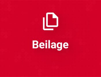 Anzeigenformat Beilage in QZ
