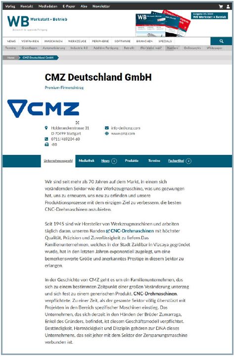 werkstatt-betrieb.de Premium-Firmeneintrag