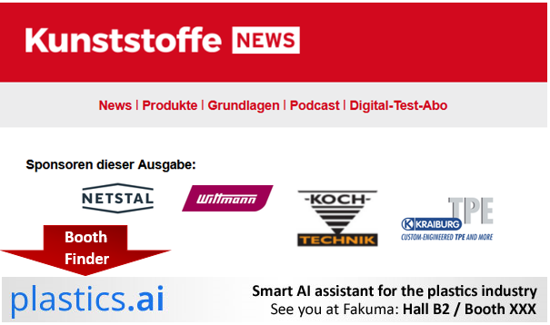 Booth Finder bei Kunststoffe