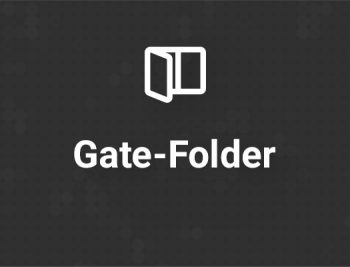 Werbeformat Gate-Folder