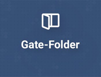 Werbeformat Gate-Folder
