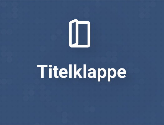 Werbeformat Titelklappe