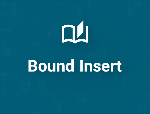 Advertising format bound insert in WB Machine Tools