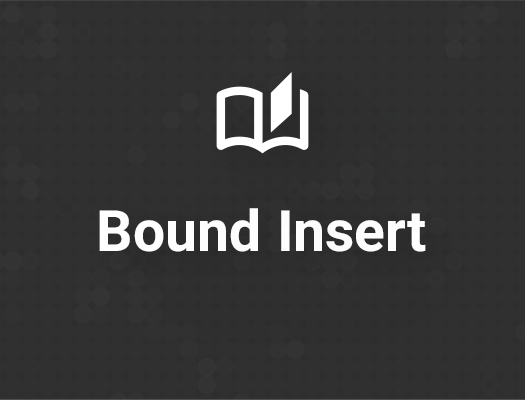advertising format bound insert in FW Tool and Mold Making