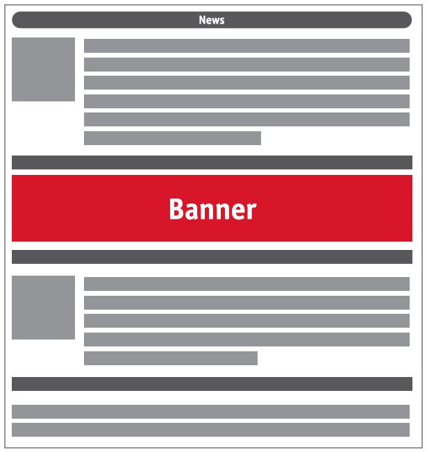 Banner im Kunststoffe-Newsletter