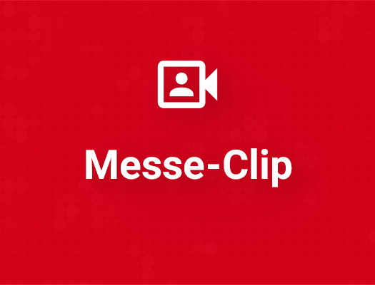 Werbeformat Messe-Clip von Kunststoffe