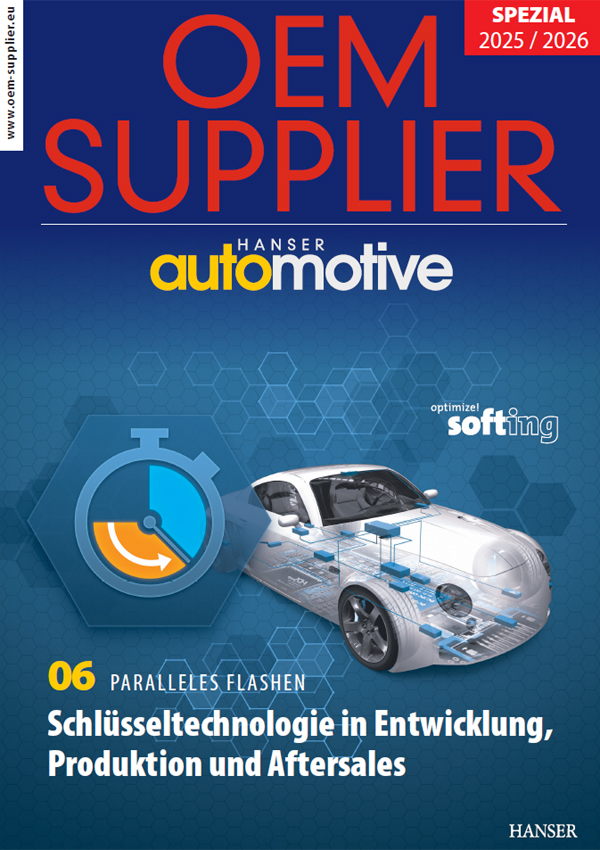 Fachzeitschrift HANSER automotive OEM Supplier Themenvorschau