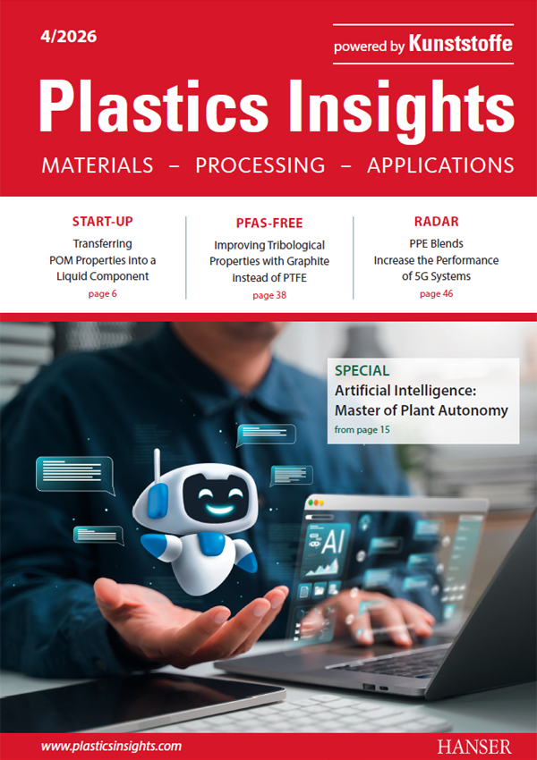 Fachzeitschrift Plastics Insights Titelseite Ausgabe 4/2026