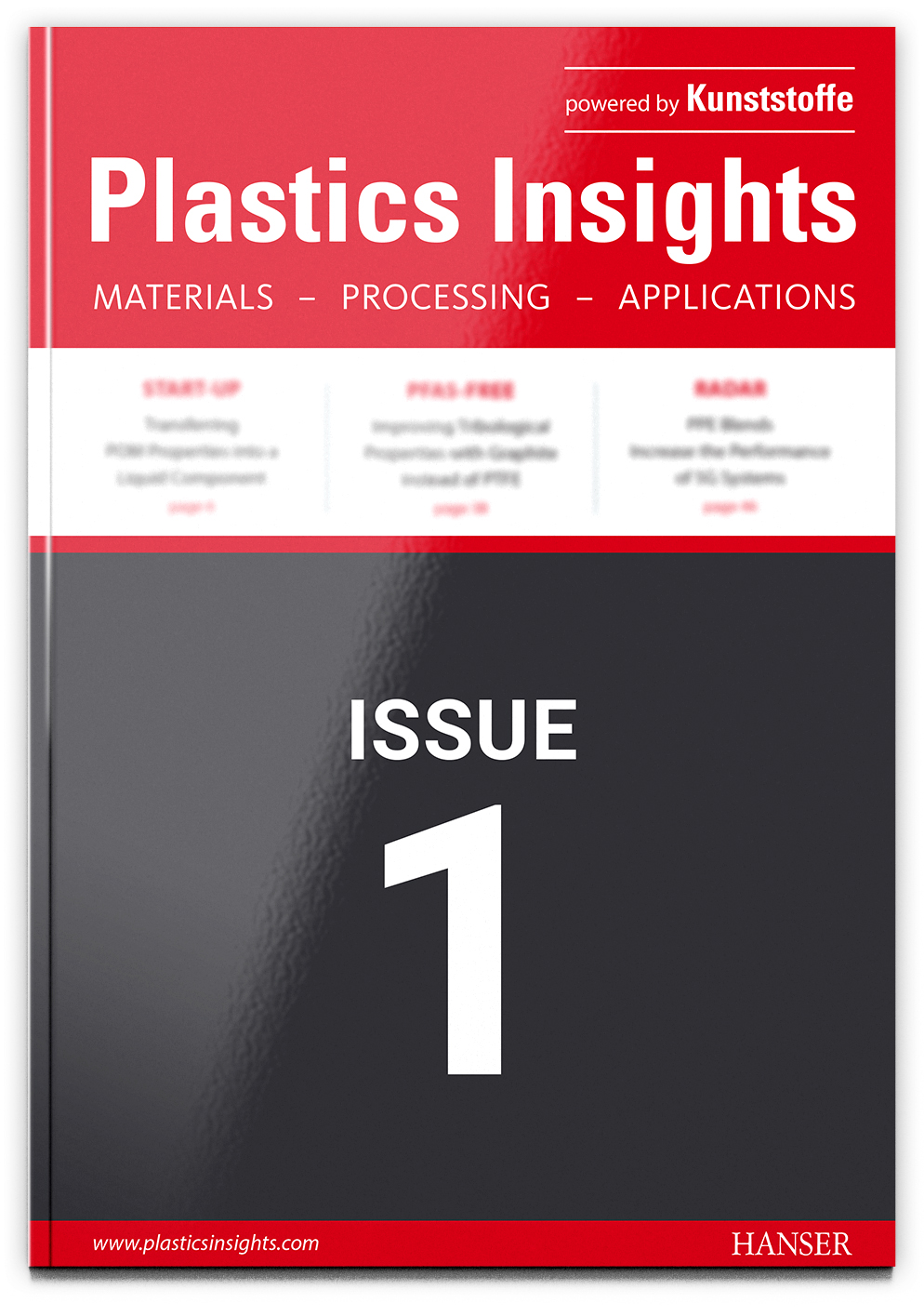 Fachzeitschrift Plastics Insights Themenvorschau Ausgabe 1