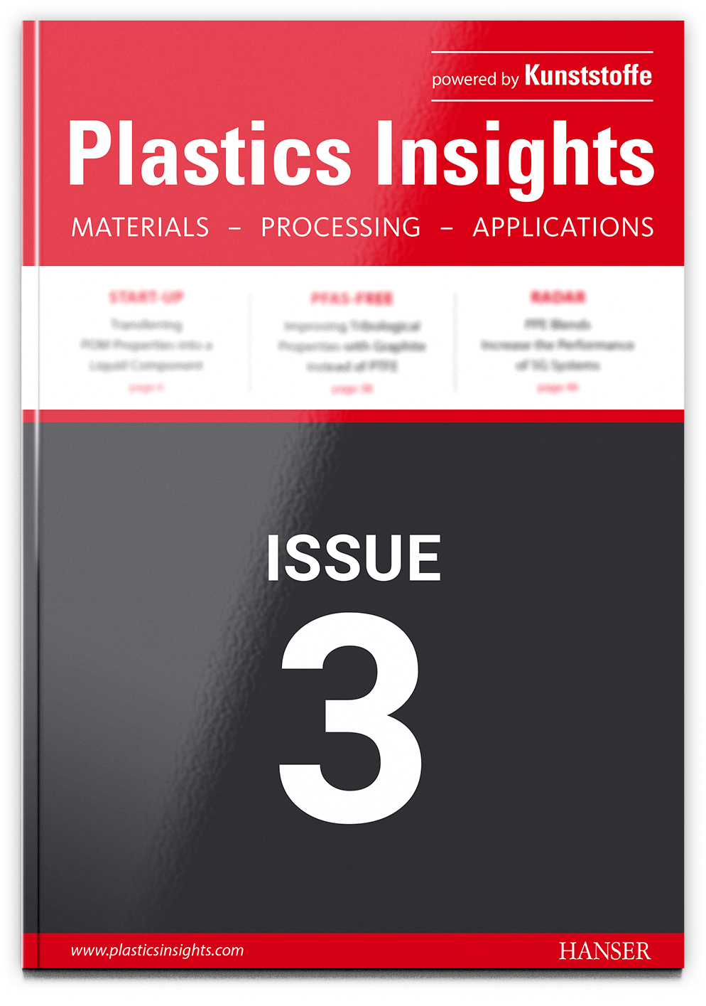Fachzeitschrift Plastics Insights Themenvorschau Ausgabe 3