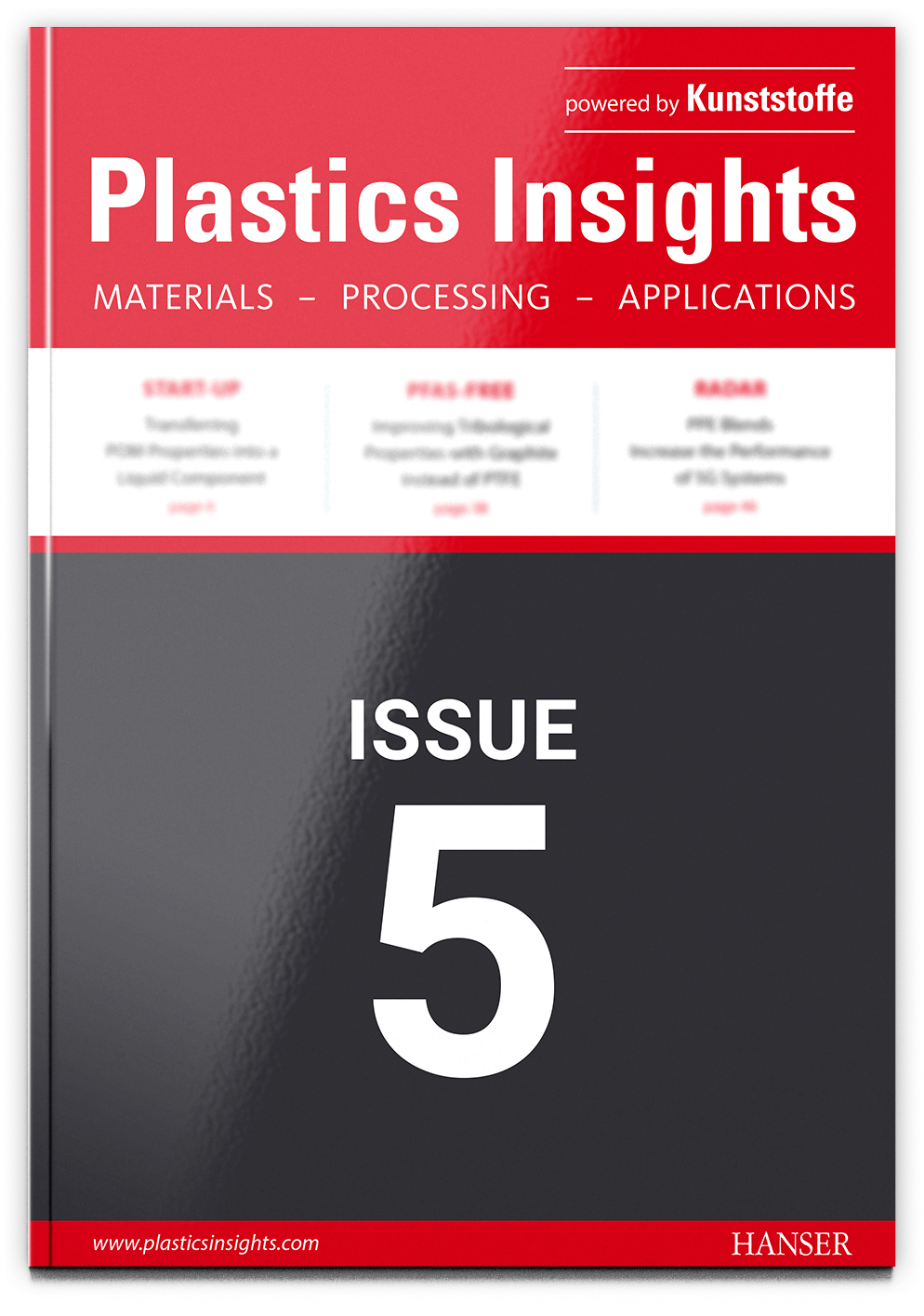 Fachzeitschrift Plastics Insights Themenvorschau Ausgabe 5