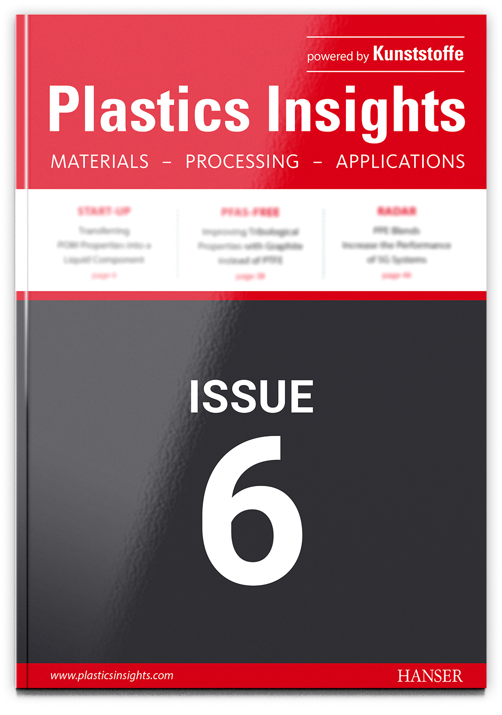 Fachzeitschrift Plastics Insights Themenvorschau Ausgabe 6