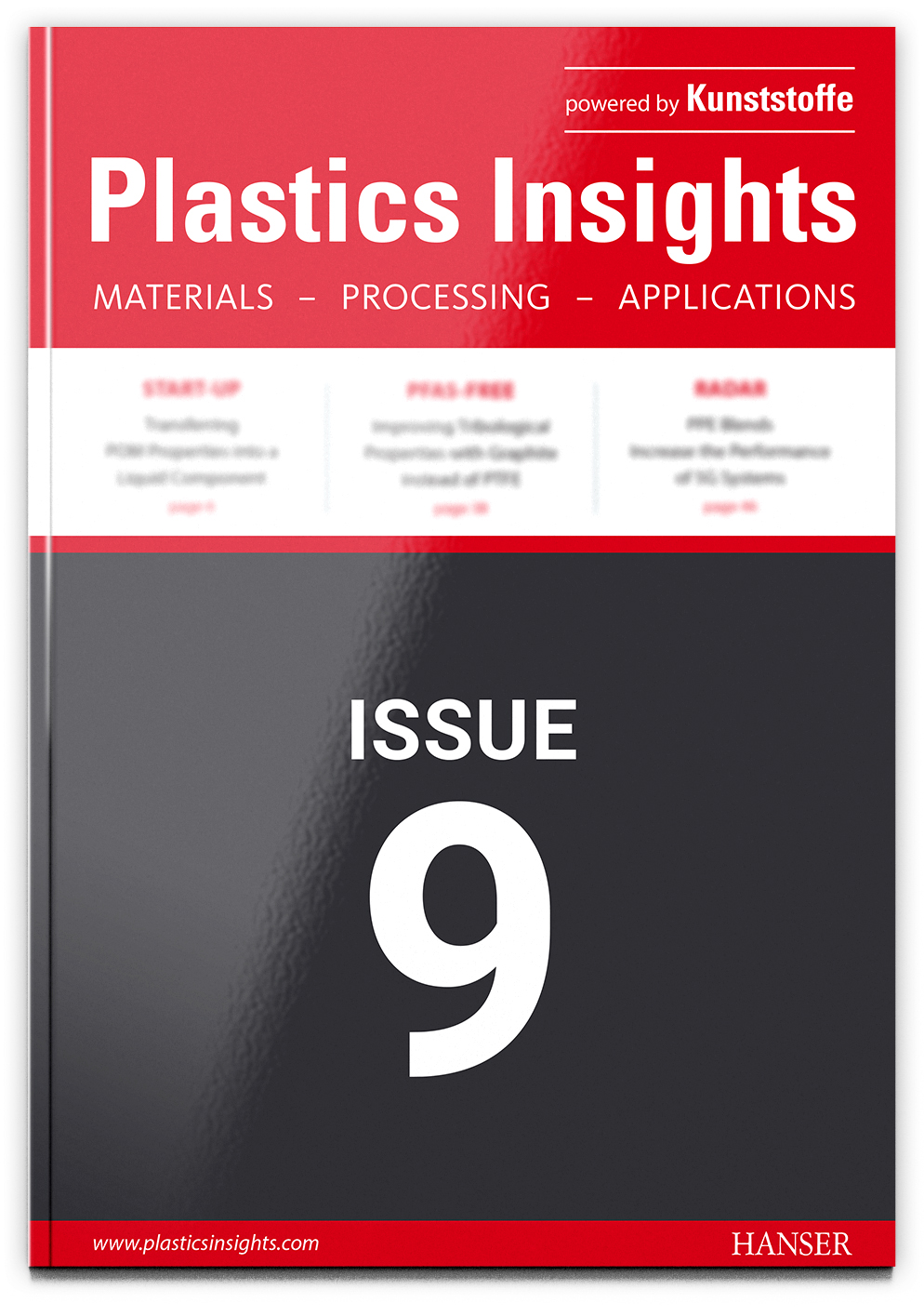 Fachzeitschrift Plastics Insights Themenvorschau Ausgabe 9