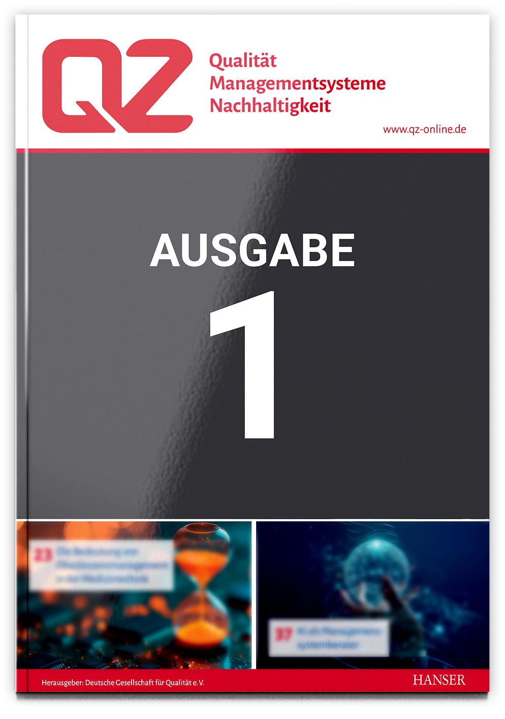 Fachzeitschrift QZ Qualität & Zuverlässigkeit Themenvorschau Ausgabe 1