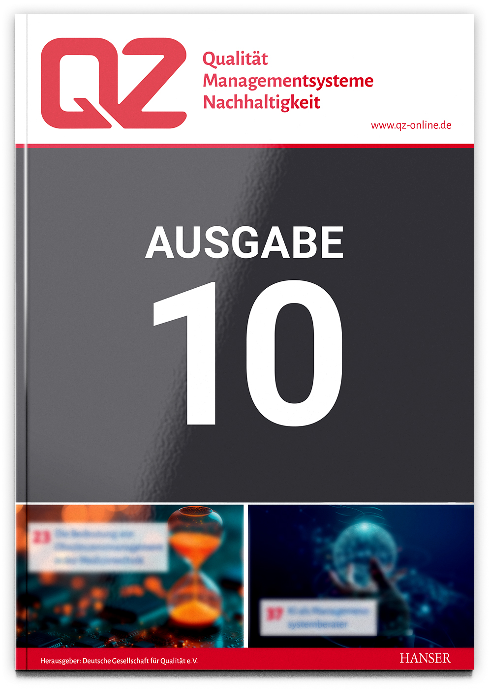 Fachzeitschrift QZ Qualität & Zuverlässigkeit Themenvorschau Ausgabe 10