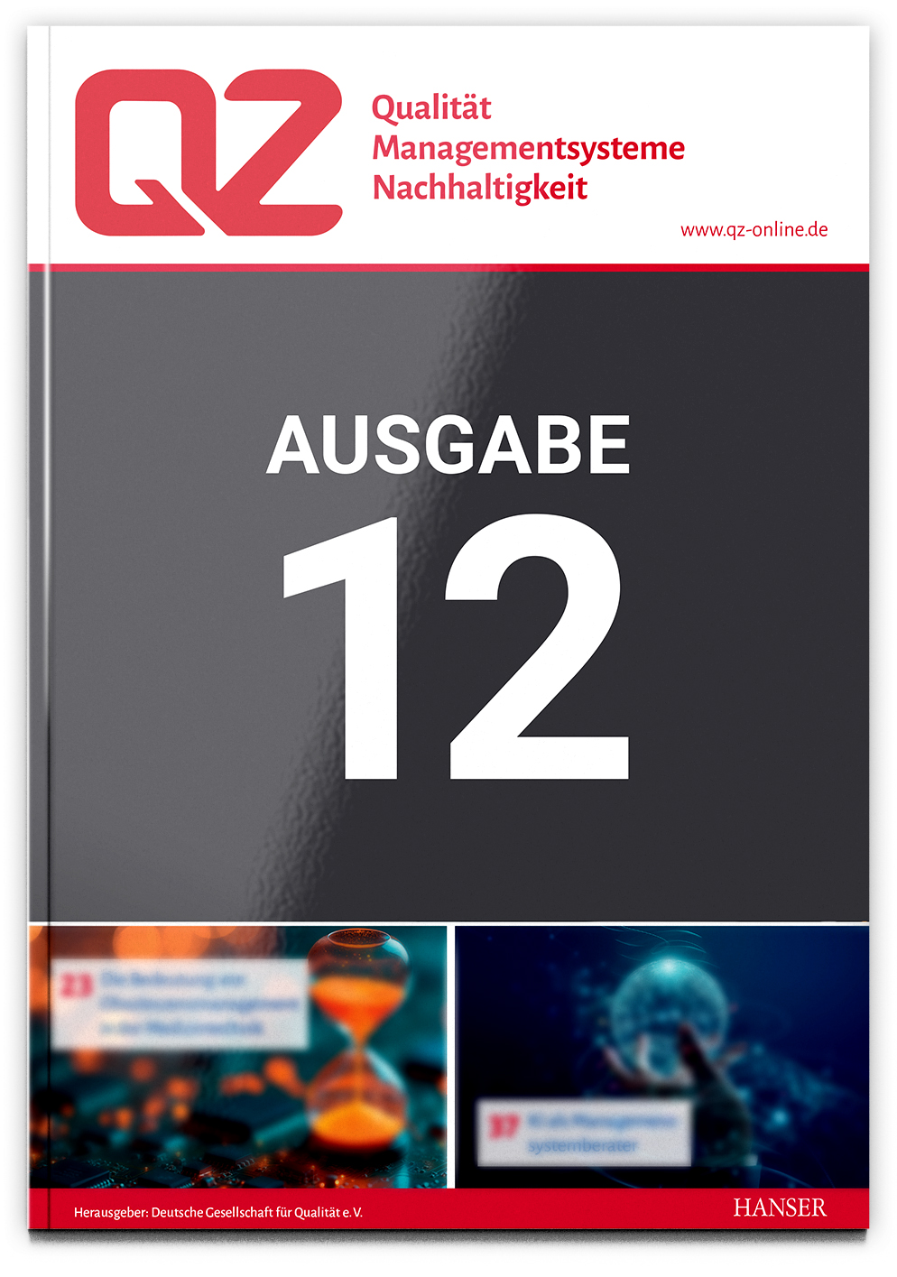 Fachzeitschrift QZ Qualität & Zuverlässigkeit Themenvorschau Ausgabe 12