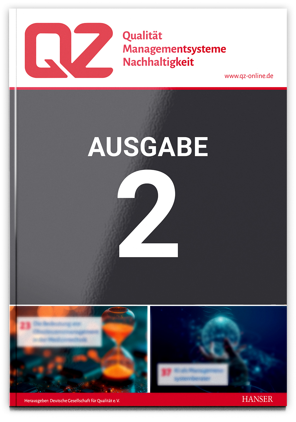 Fachzeitschrift QZ Qualität & Zuverlässigkeit Themenvorschau Ausgabe 2