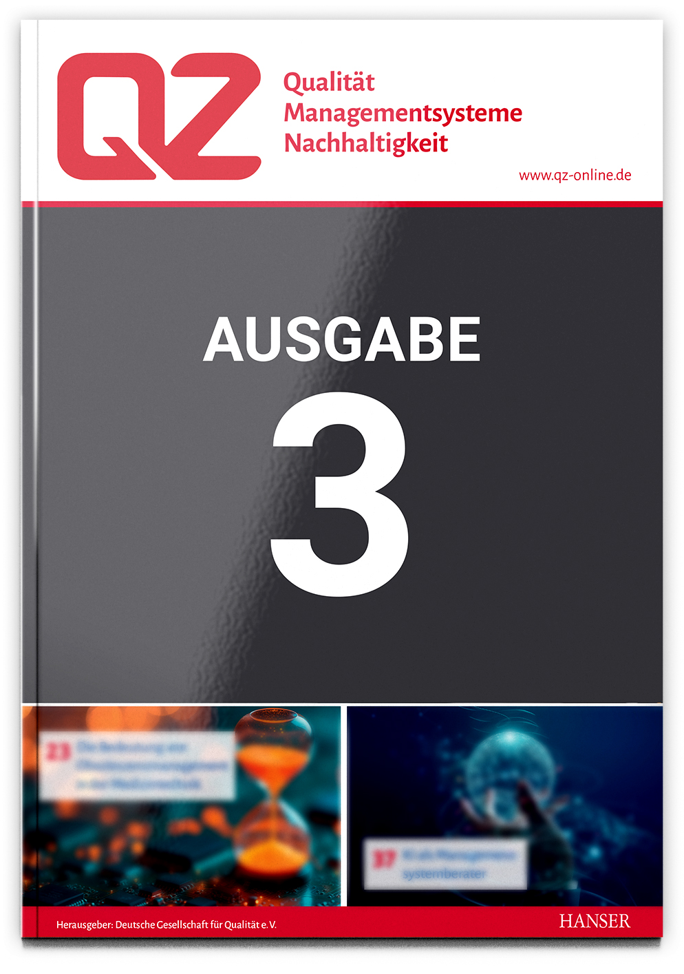 Fachzeitschrift QZ Qualität & Zuverlässigkeit Themenvorschau Ausgabe 3