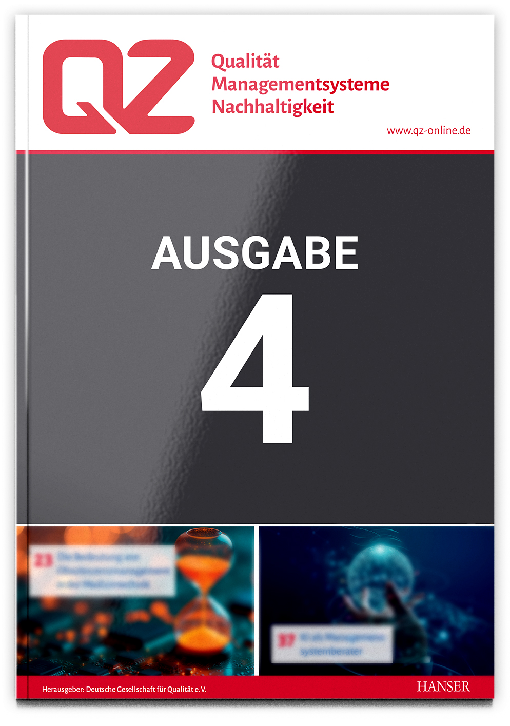 Fachzeitschrift QZ Qualität & Zuverlässigkeit Themenvorschau Ausgabe 4