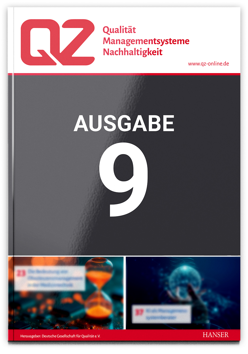 Fachzeitschrift QZ Qualität & Zuverlässigkeit Themenvorschau Ausgabe 9