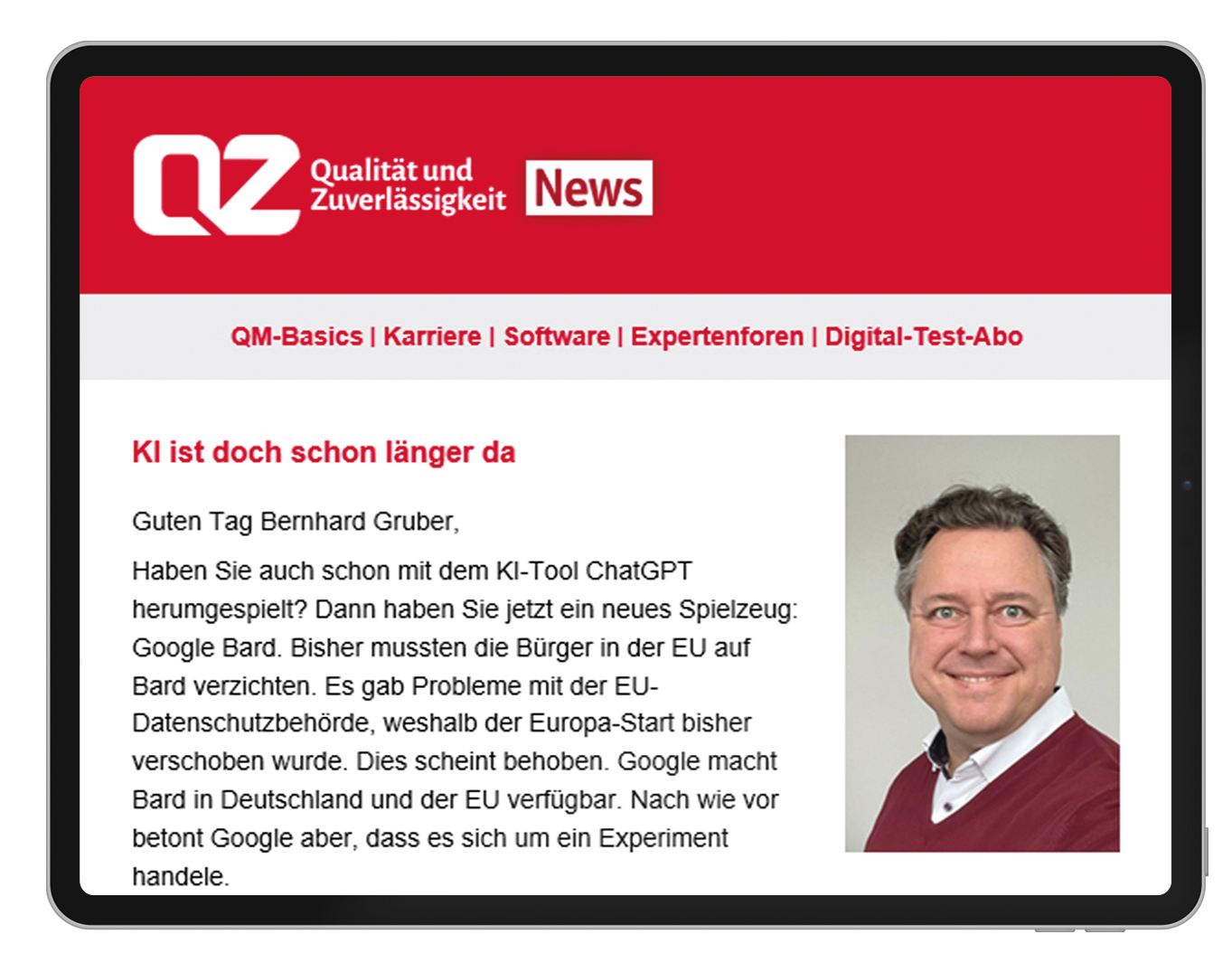 QZ newsletter