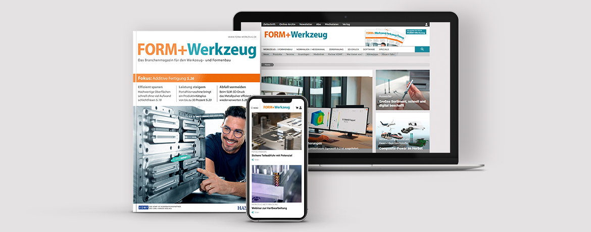 FORM+Werkzeug Collage für Slider