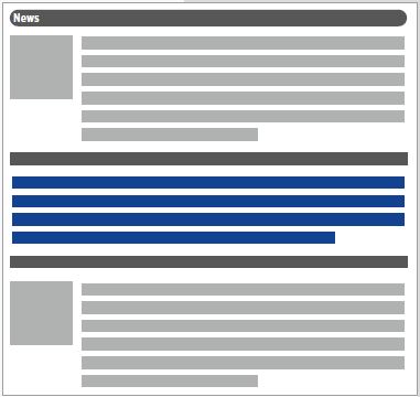 Textanzeige im Newsletter
